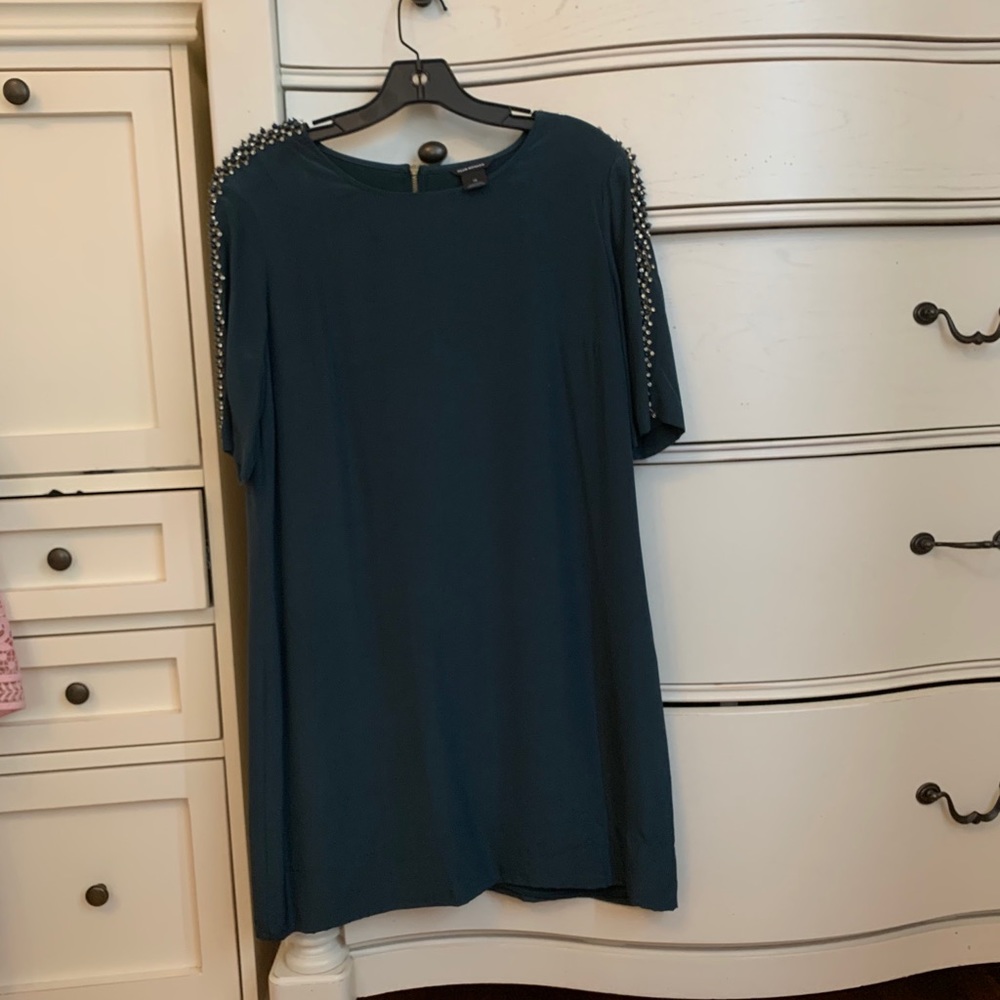 Club monaco dress with jeweled